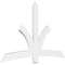 Ekena Millwork Davenport Architectural Grade PVC Gable Bracket, 84"W x 52 1/2"H x 2"D x 6"F, 15/12 Pitch GBP084X53X0206DAV00 - alternate 1